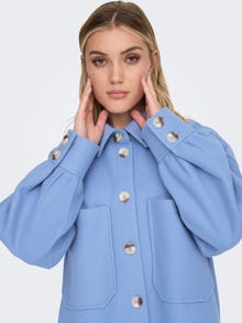 ONLY Spread collar Shacket -Provence - 15245351