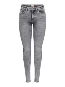 ONLY ONLBlush mid Jean skinny -Light Grey Denim - 15245366