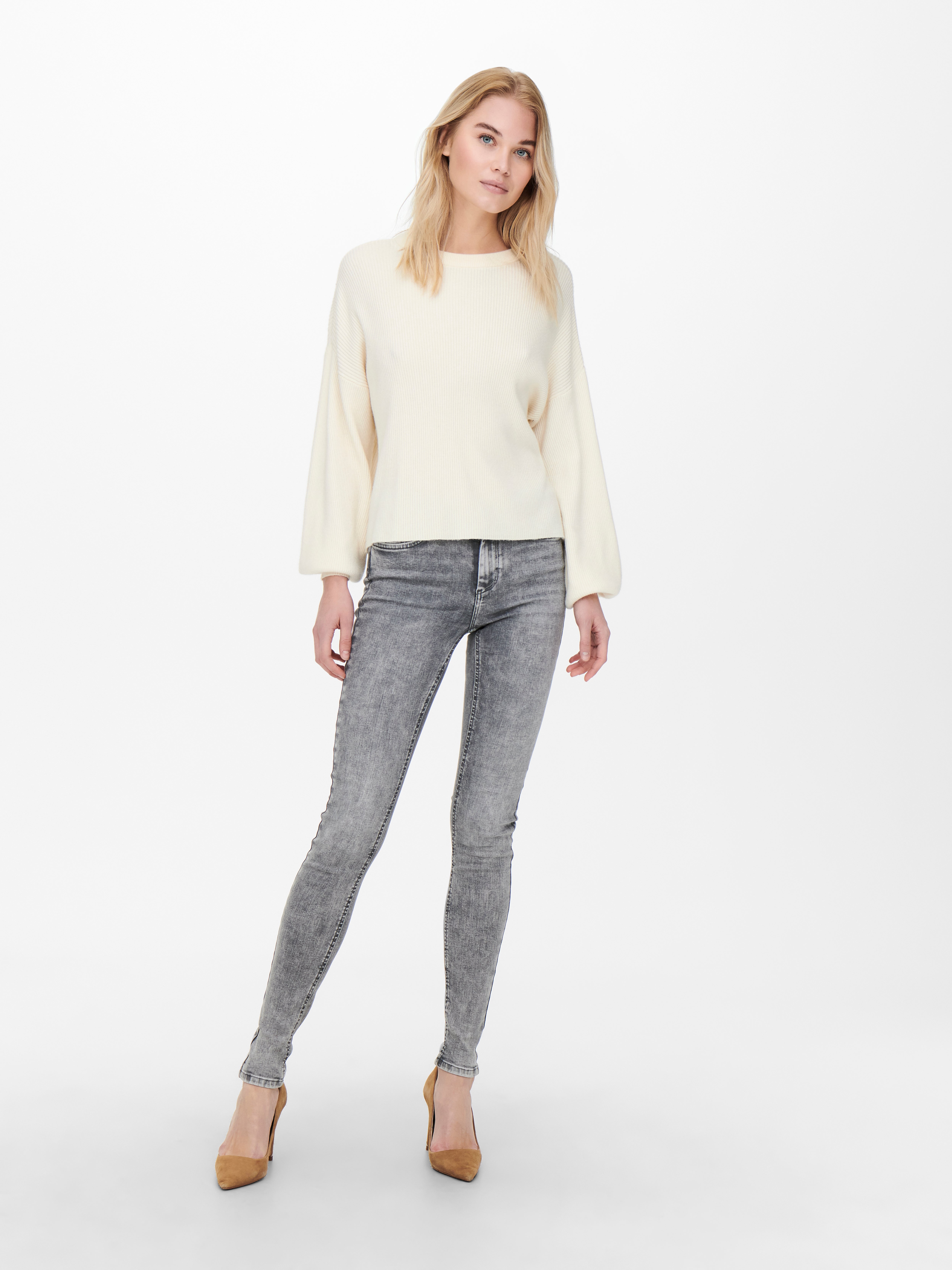 Onlblush Mittlere Taille Skinny Fit Jeans