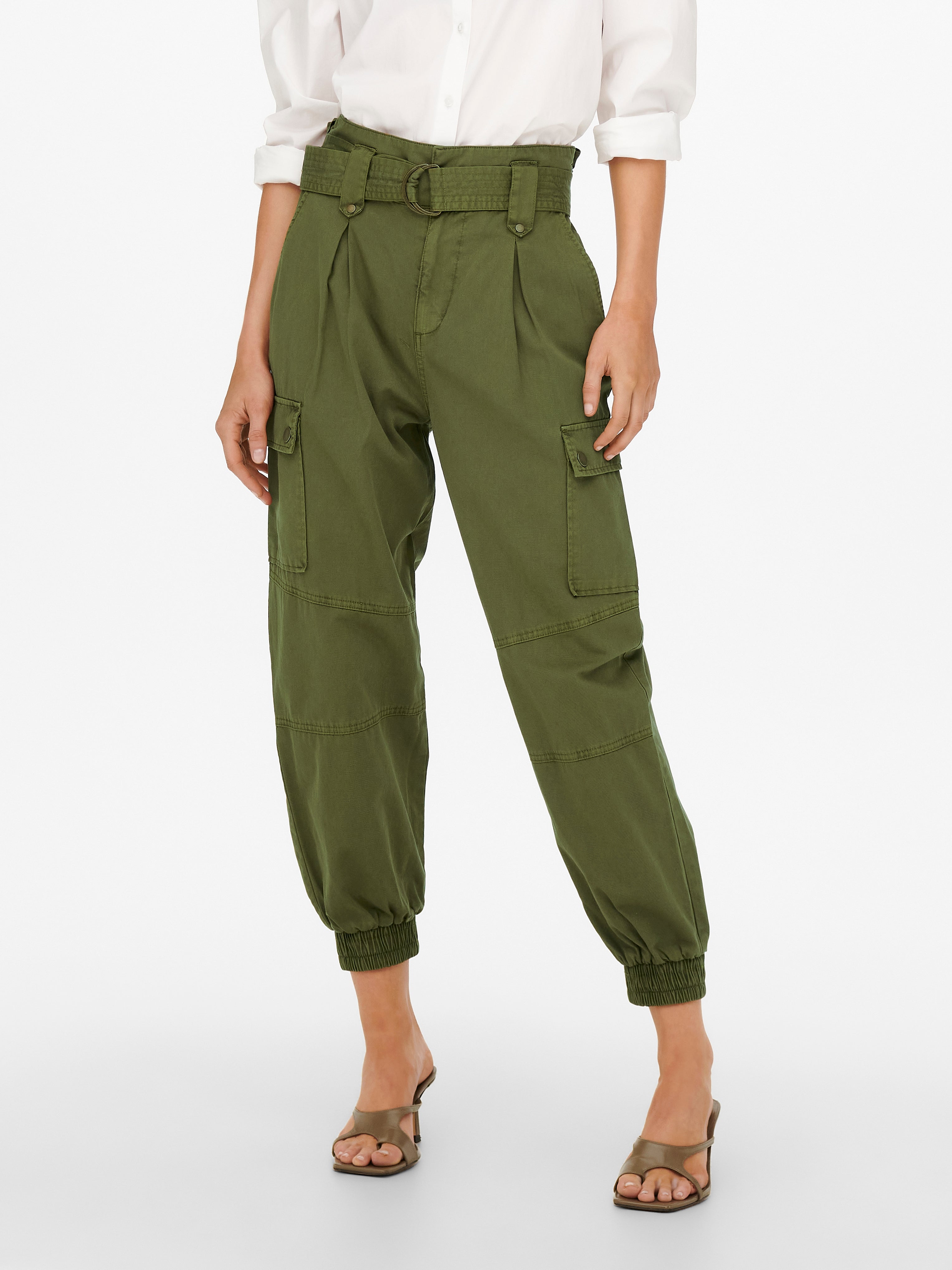 Wasted Youth CARGO PANTS OLIVE DRAB XL-