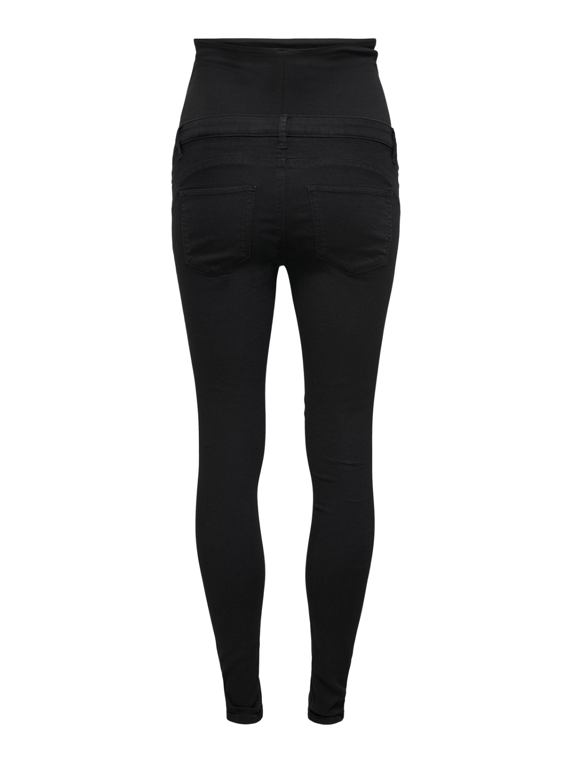 ONLY Mama OlMIris mid ankle push up Skinny fit jeans -Black - 15245541