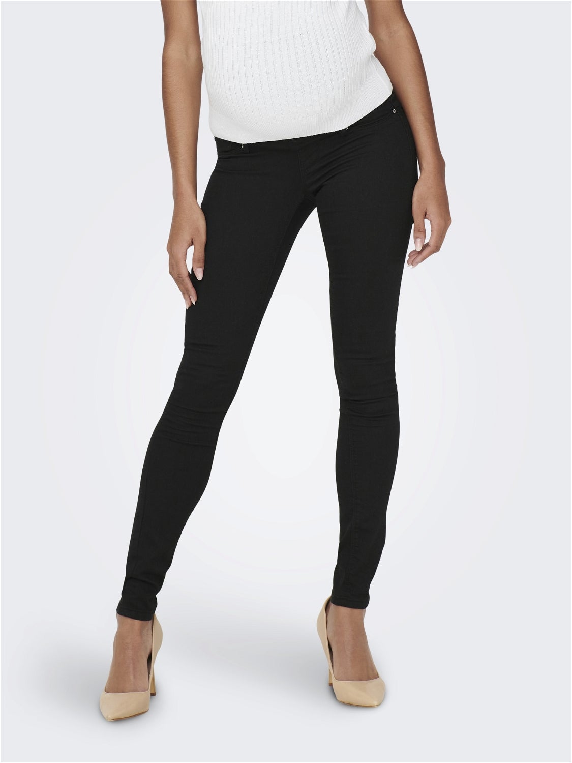 Olmiris Mittlere Taille Skinny Fit Jeans