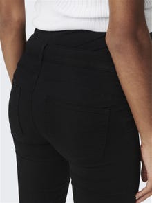 ONLY Jeans Skinny Fit Taille moyenne -Black - 15245541