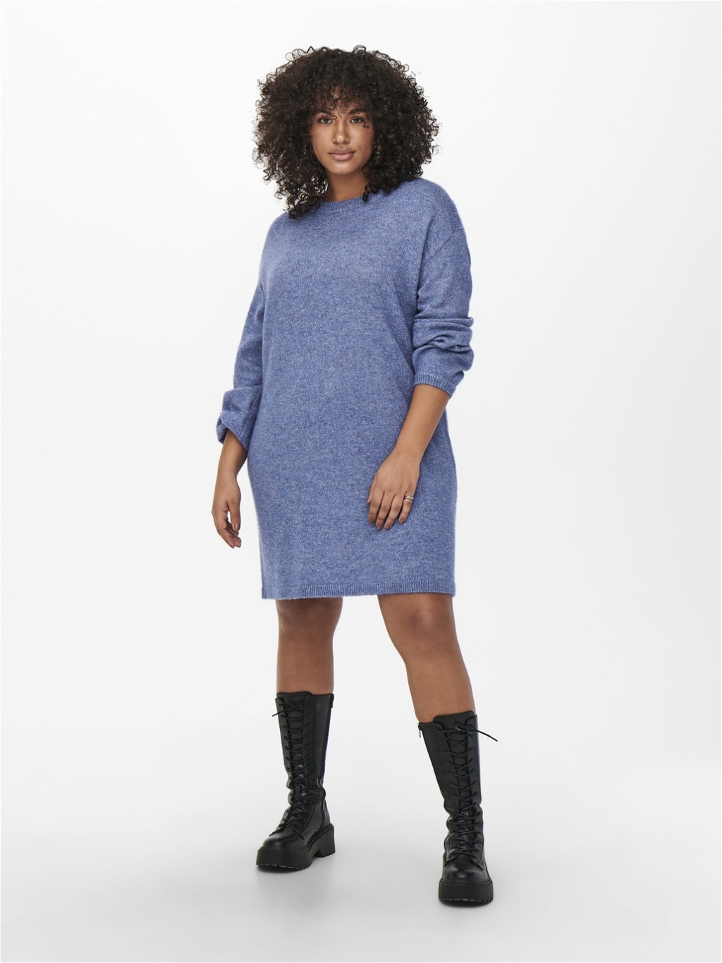 interval Geweldig negatief Curvy loose fitted Knitted Dress with 30% discount! | ONLY®