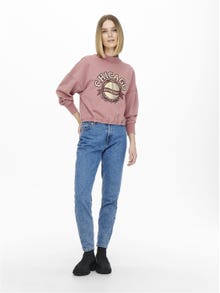 ONLY Col montant Sweat-shirt -Mesa Rose - 15245601