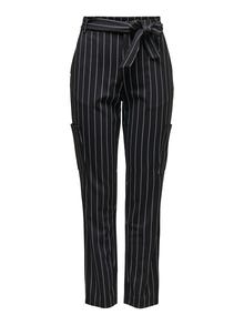 ONLY Regular Fit Trousers -Black - 15245612