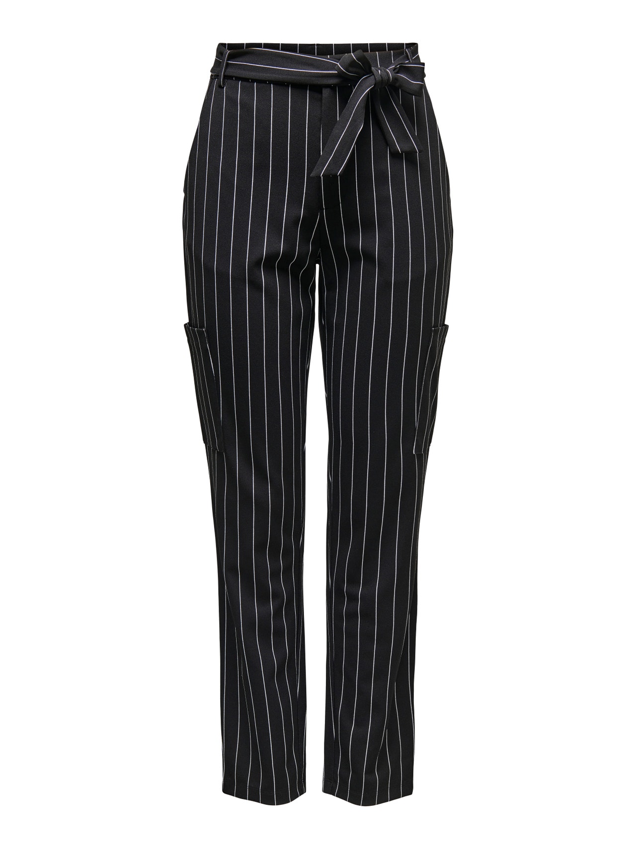 ONLY Tie belt Trousers -Black - 15245612