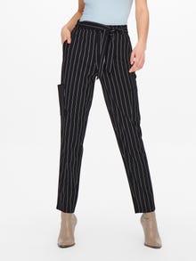 ONLY Regular Fit Trousers -Black - 15245612
