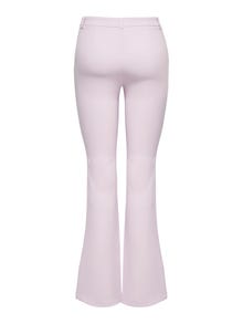 ONLY Flared Fit Mid waist Flared legs Trousers -Winsome Orchid - 15245640