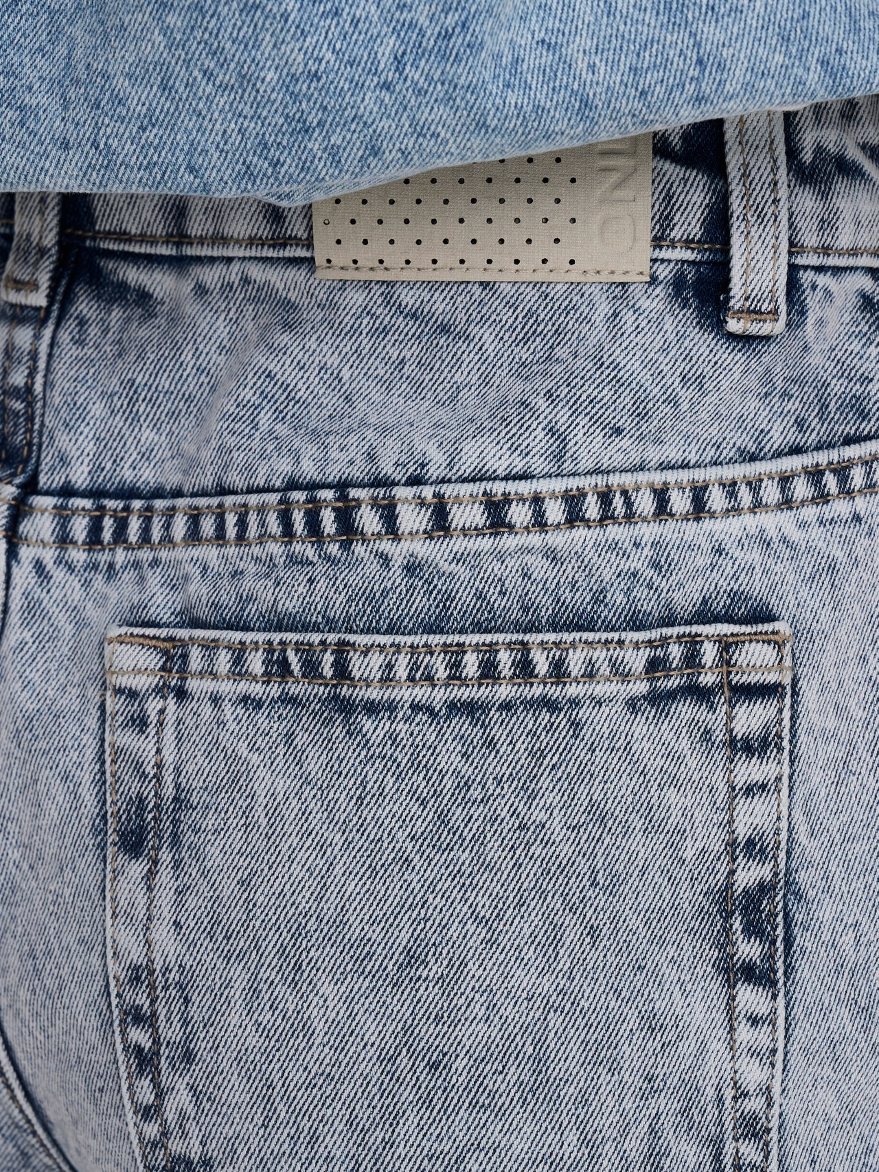 ONLY Normal geschnitten Hohe Taille Shorts -Light Blue Denim - 15245657