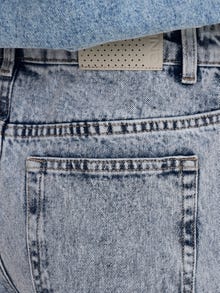 ONLY Normal passform Hög midja Shorts -Light Blue Denim - 15245657
