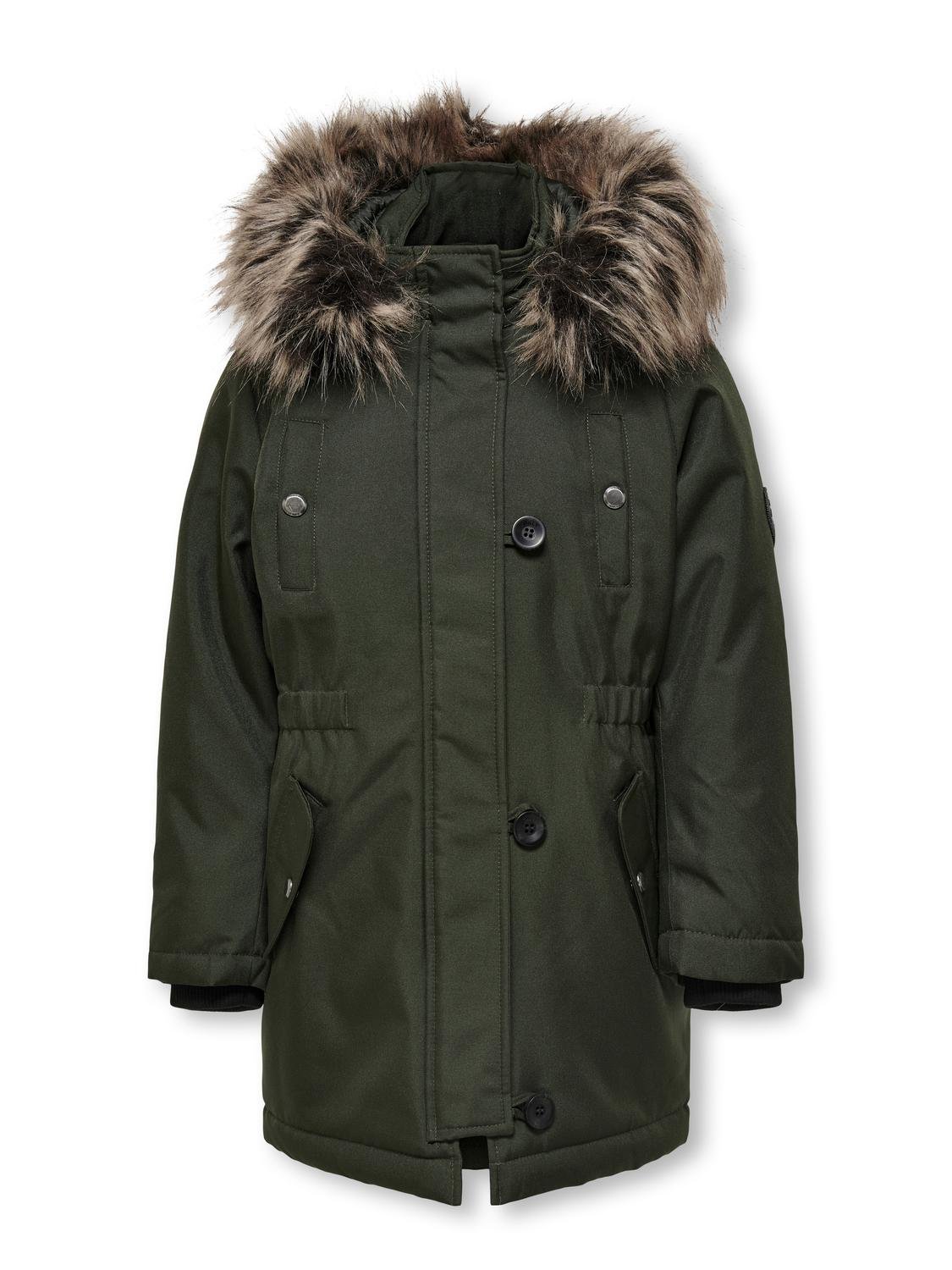 ONLY Long parka jacket -Rosin - 15245678