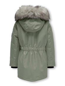 ONLY Long parka jacket -Shadow - 15245678