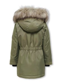ONLY Lang Parkas -Aloe - 15245678