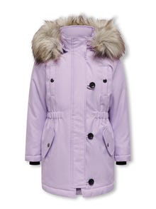 ONLY Long parka jacket -Lavendula - 15245678