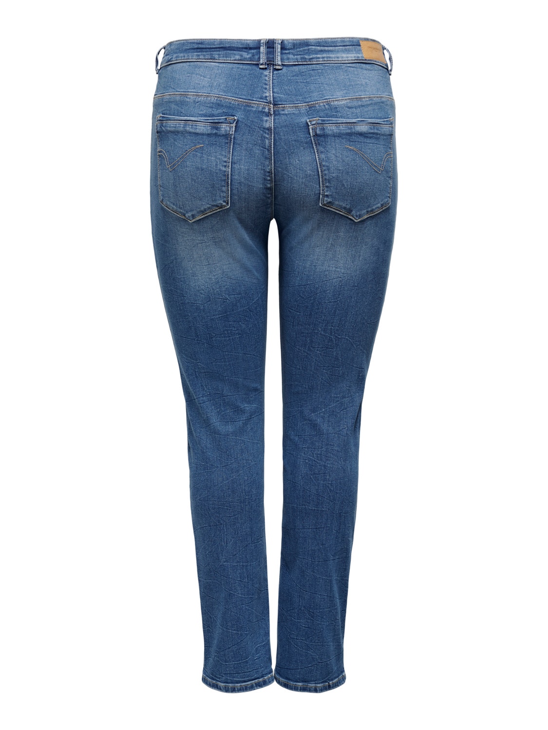 ONLY Jeans Straight Fit Taille haute -Light Blue Denim - 15245694
