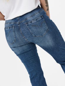 ONLY CARLaola high-waist jeans -Light Blue Denim - 15245694