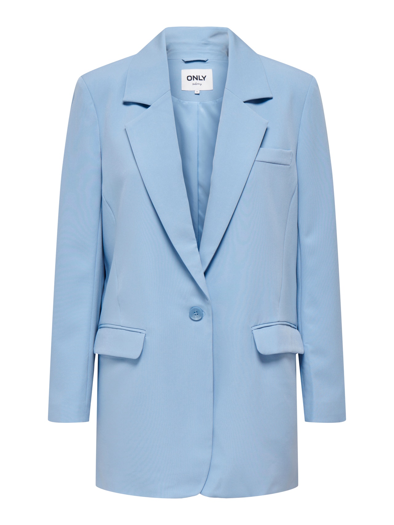 Blazer Classico ONLY Donna - Slim Fit, Poliestere Ed Elastan - Colore Berry - Abbottonatura Frontale - Foto 9