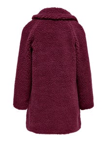 ONLY Sherpa Manteau -Dry Rose - 15245733