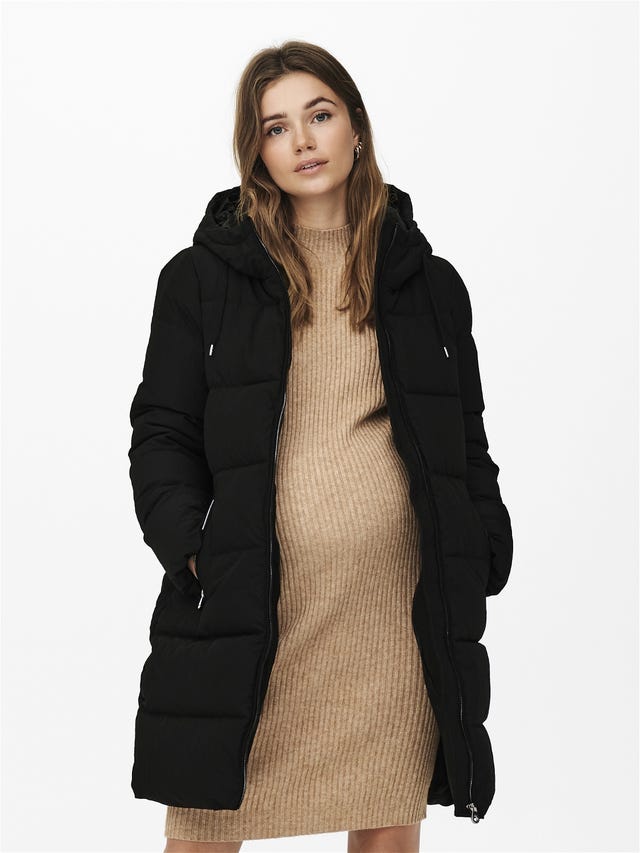 ONLY Mama long Puffer Jacket - 15245749