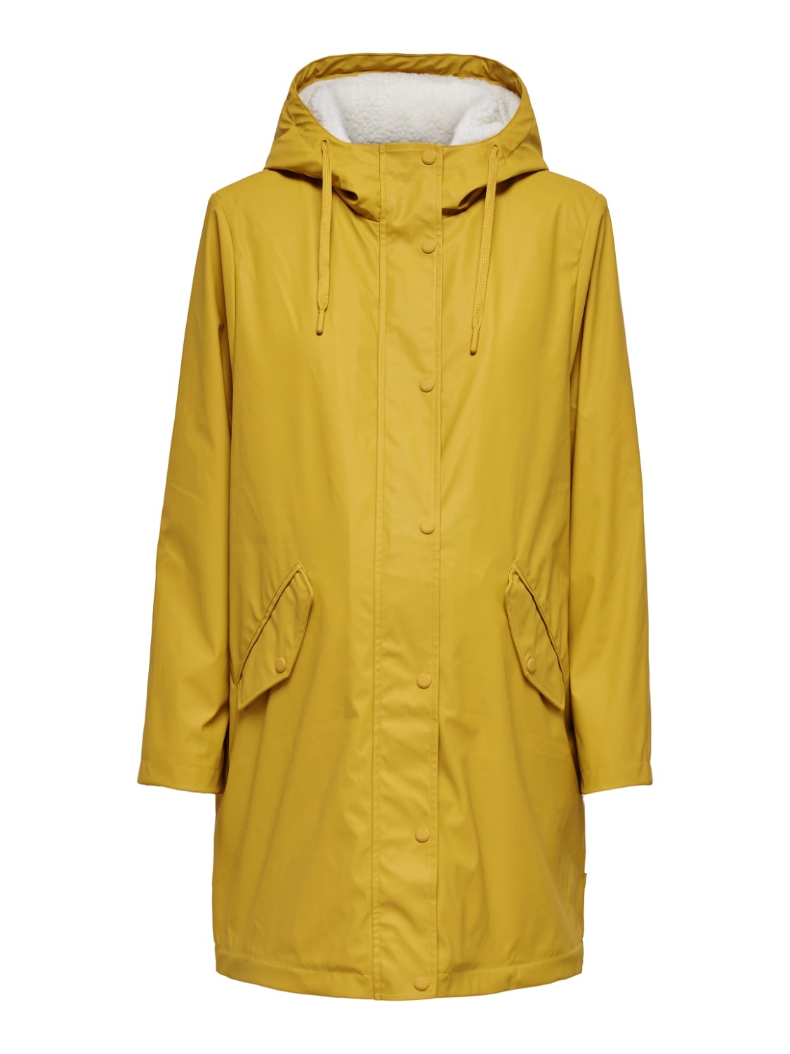 Mama long Rain jacket, Medium Brown