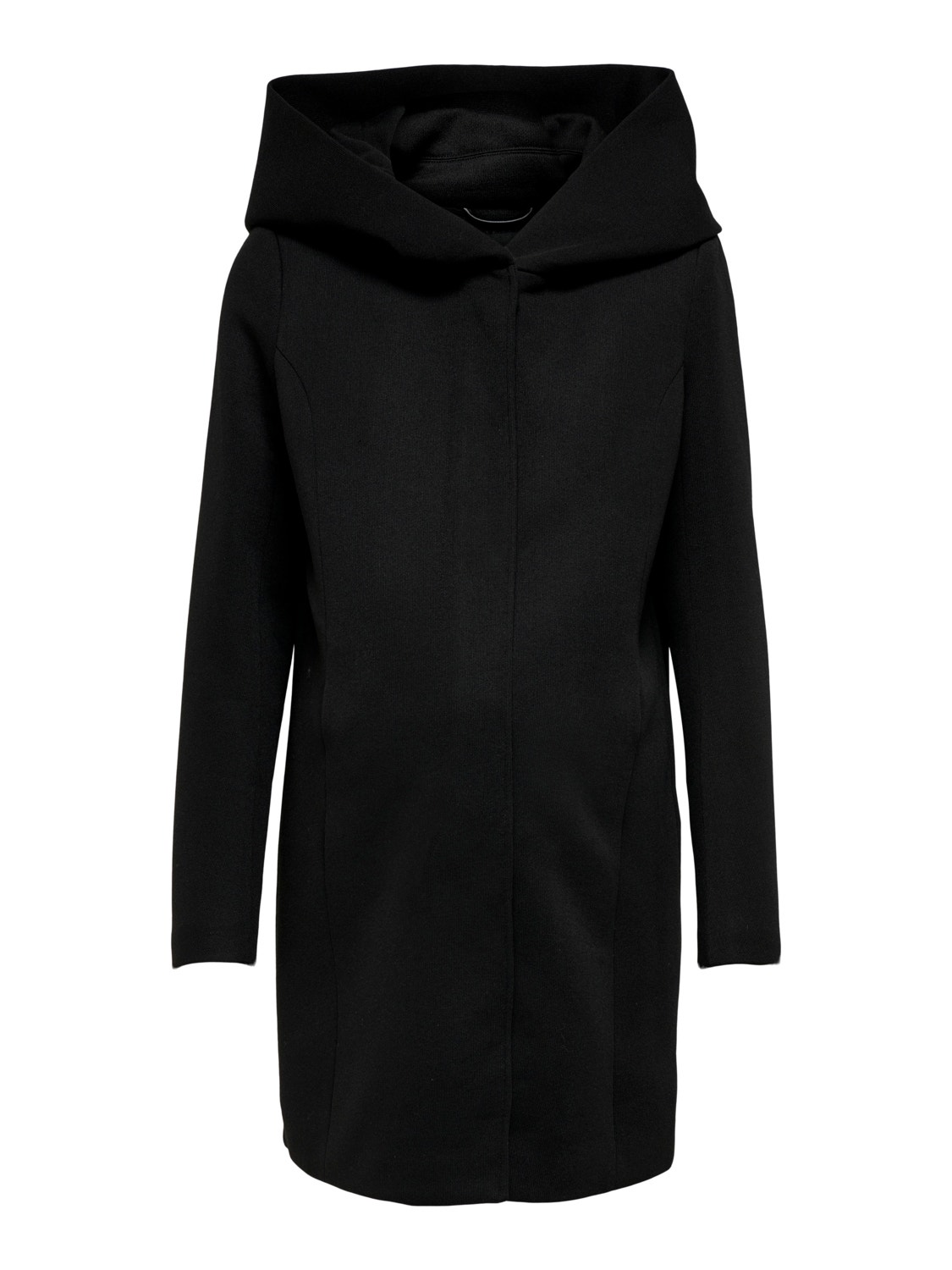 ONLY Hood Coat -Black - 15245753