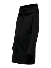 ONLY Hood Coat -Black - 15245753