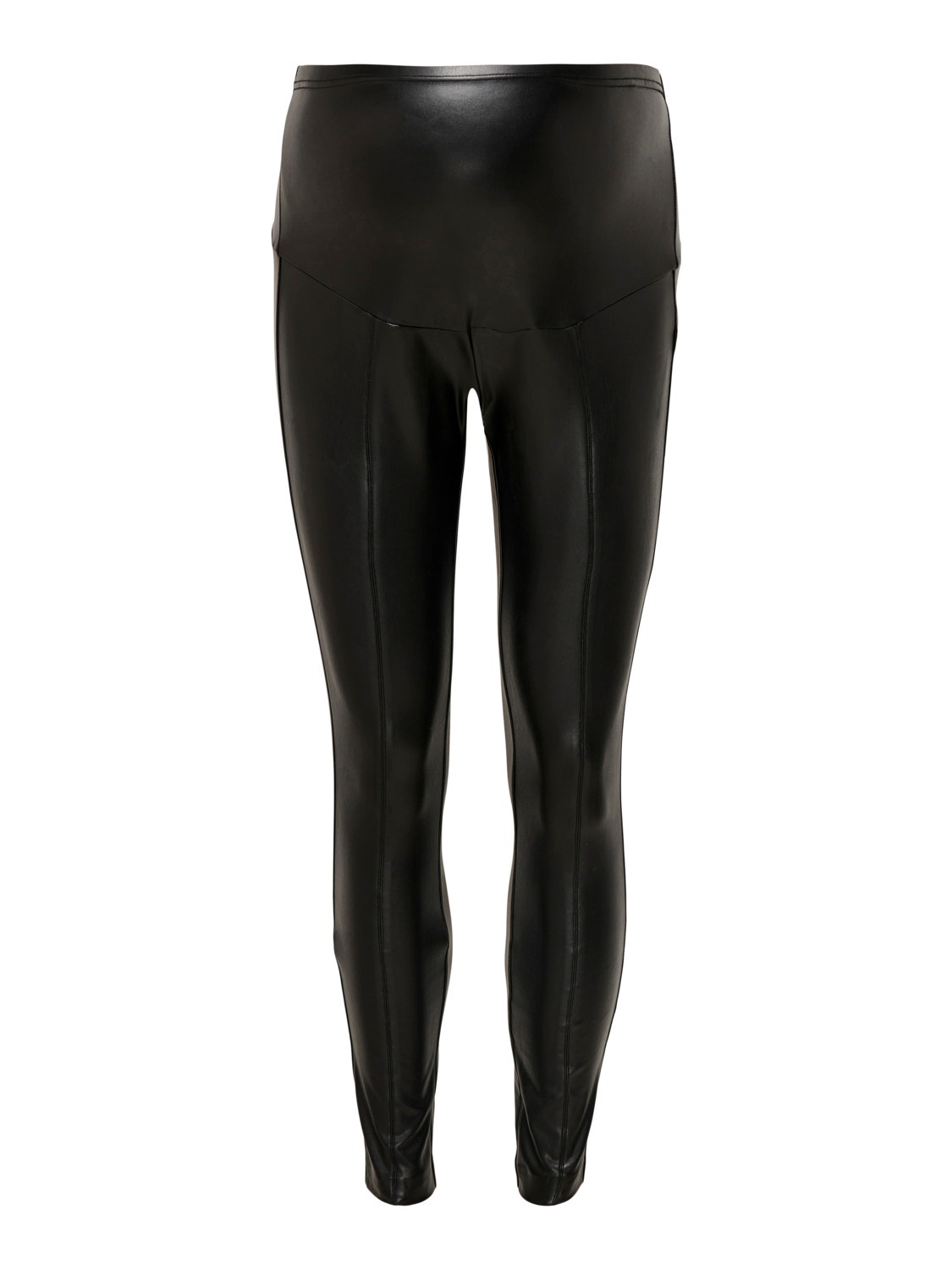 ONLY Mama leather look Leggings -Black - 15245760