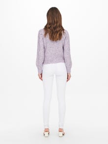 ONLY Pufferme Strikket pullover -Mystical - 15245794