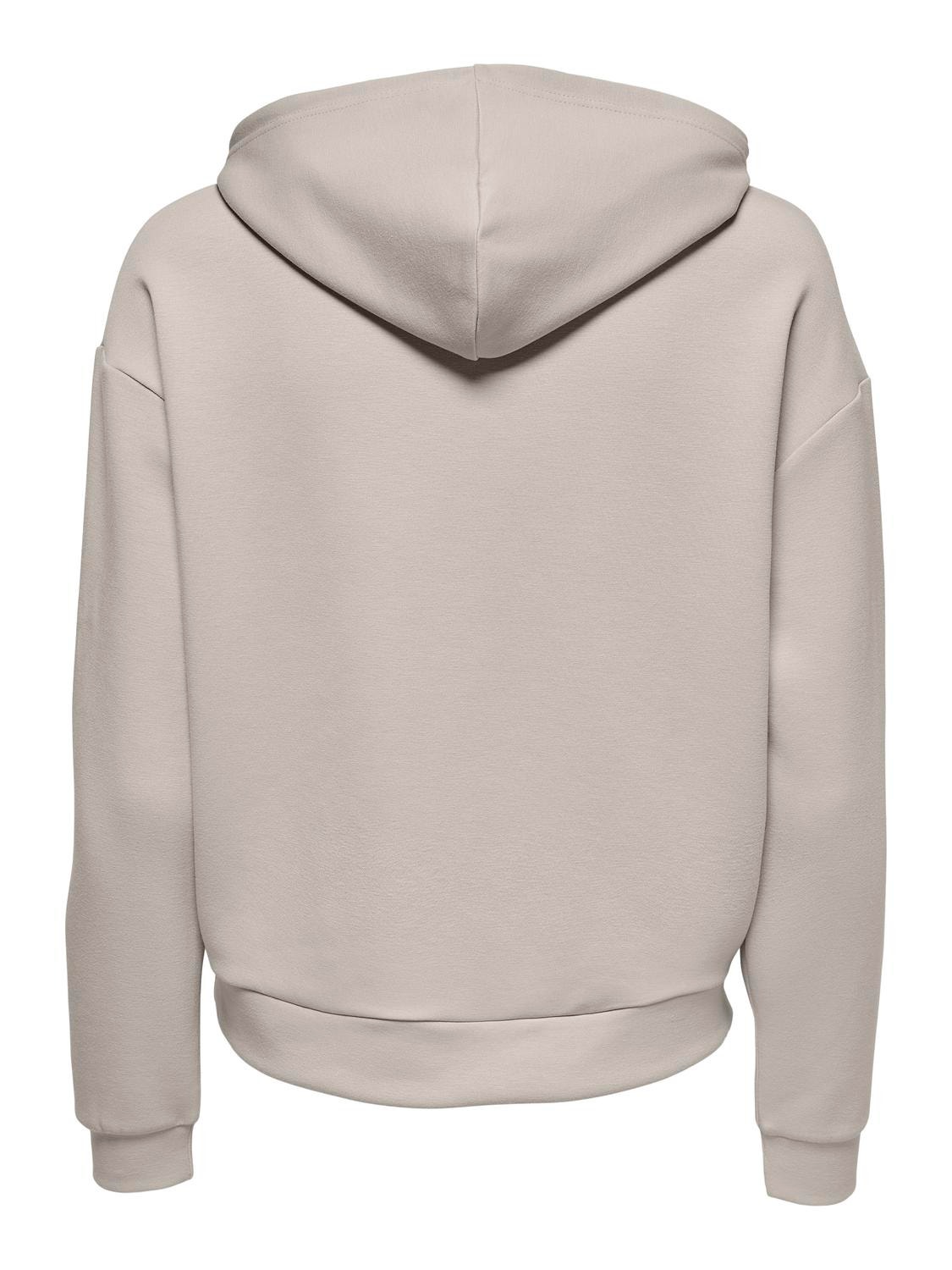 ONLY Training Hoodie -Pumice Stone - 15245850