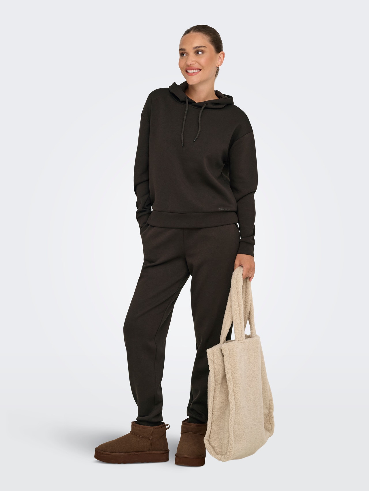 ONLY ONPLOUNGE Sweat-shirts -Chocolate Torte - 15245850