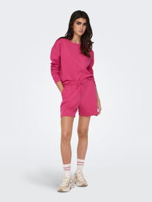 ONLY Shorts Loose Fit Taille haute -Raspberry Sorbet - 15245851