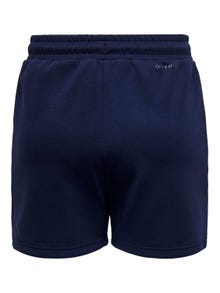 ONLY Loose Fit High waist Shorts -Maritime Blue - 15245851