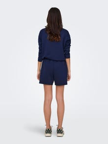 ONLY Shorts Loose Fit Taille haute -Maritime Blue - 15245851