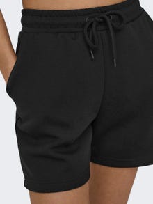 ONLY Loose Fit High waist Shorts -Black - 15245851