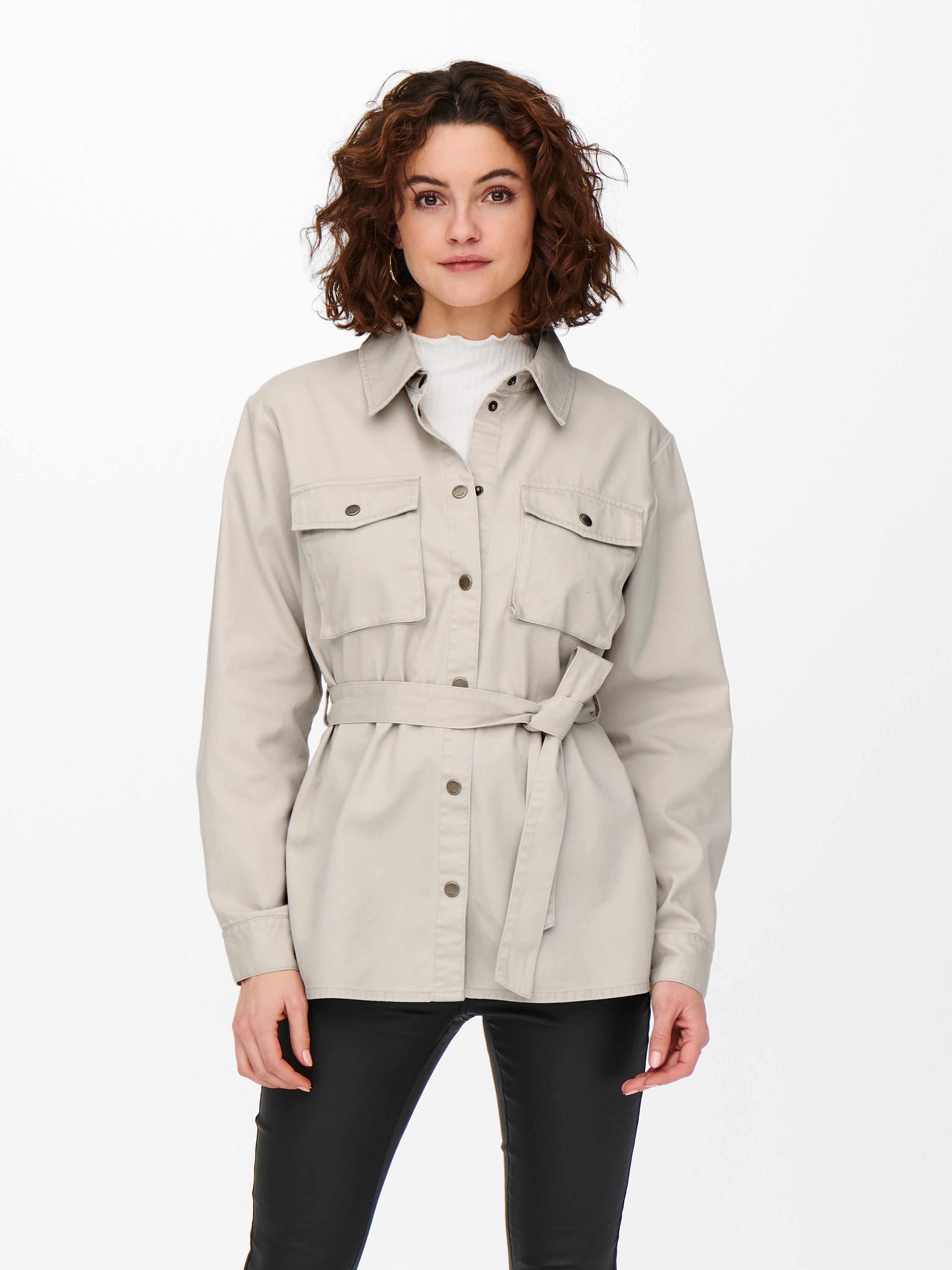 Light grey sale peacoat womens