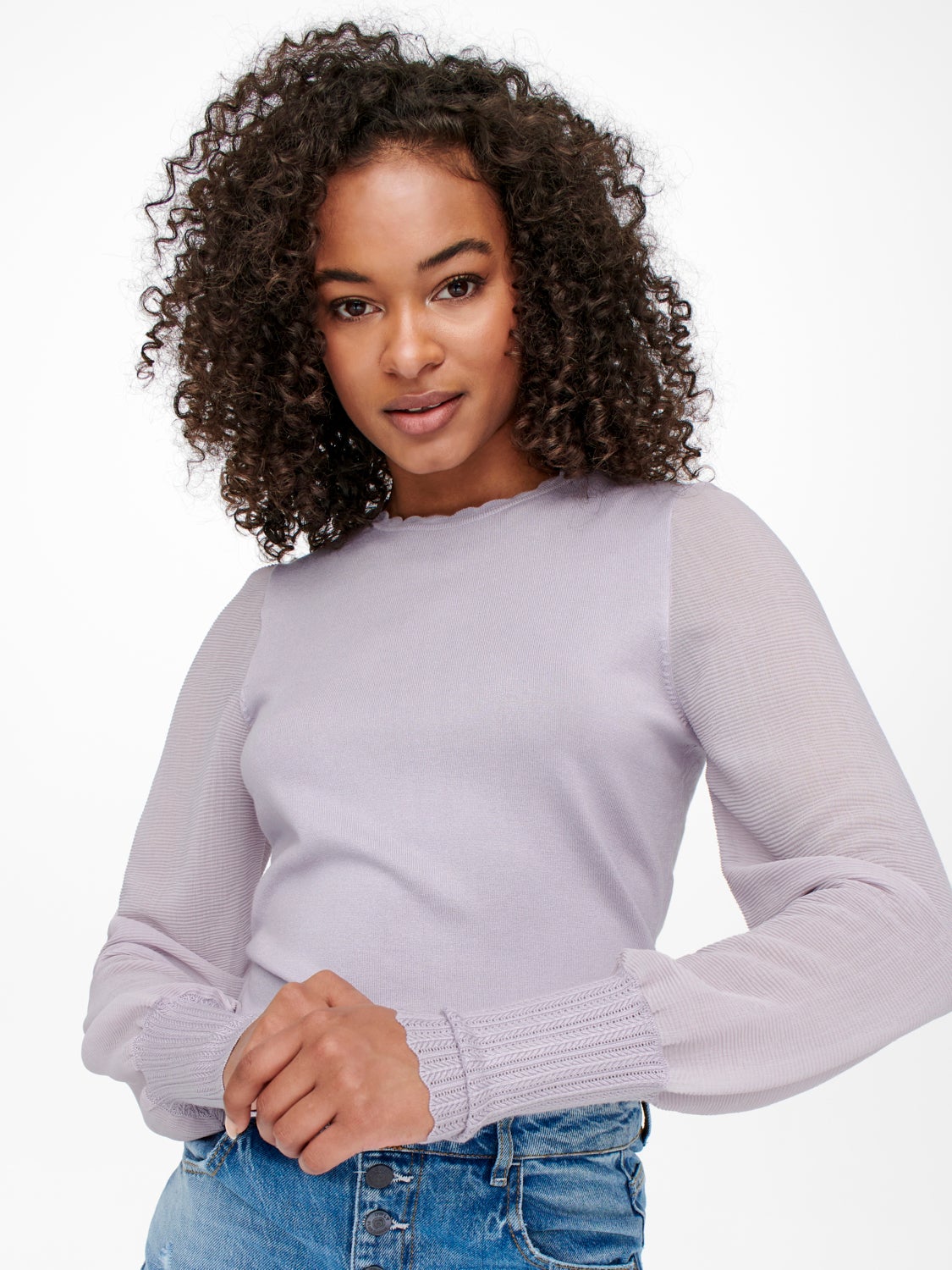 only sleeve jumper