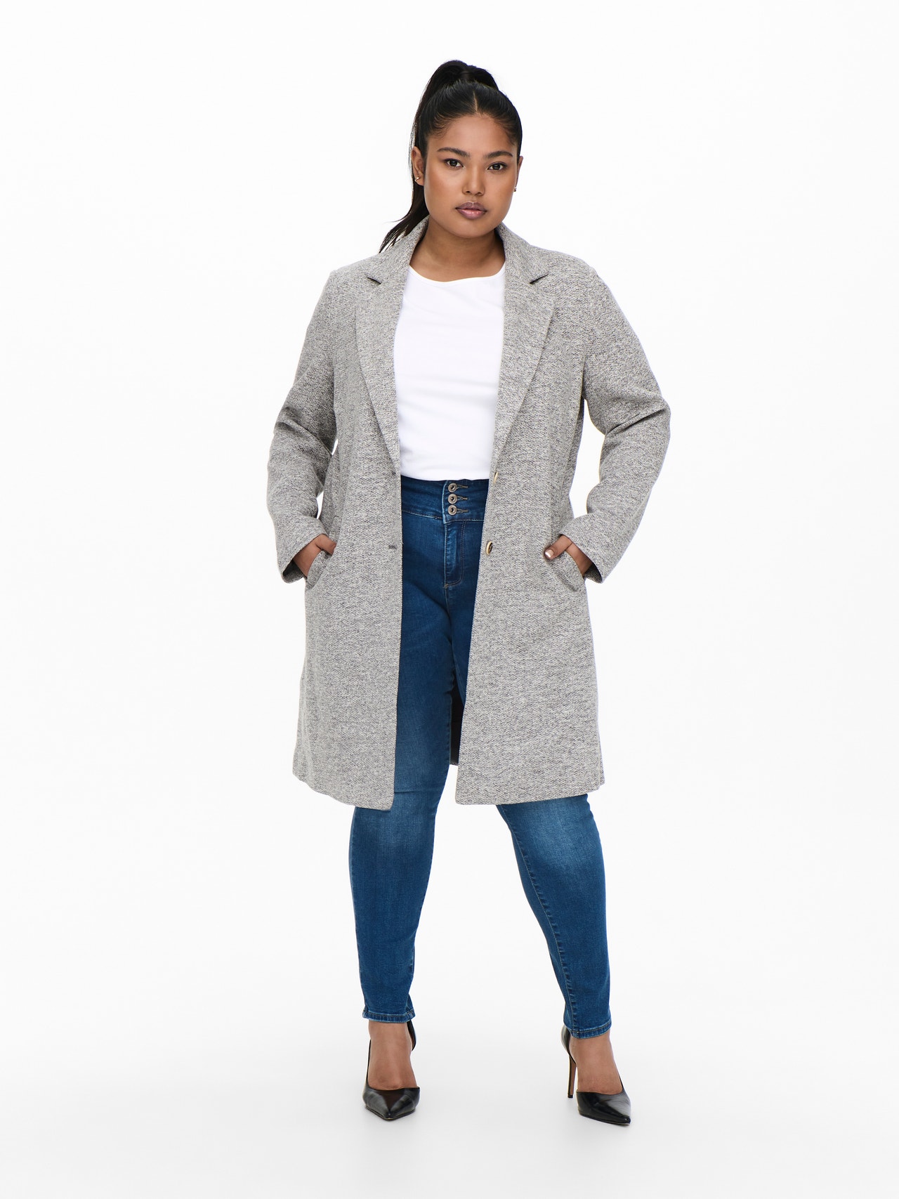 ONLY CARCARRIE Kappa -Light Grey Melange - 15245964