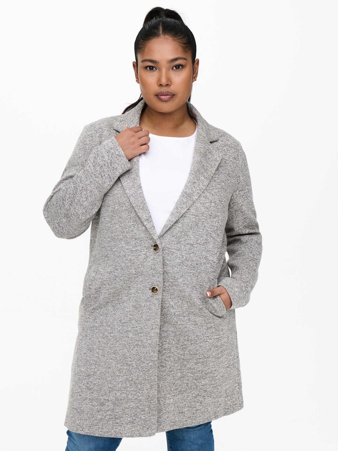 ONLY CARCARRIE Kappa -Light Grey Melange - 15245964