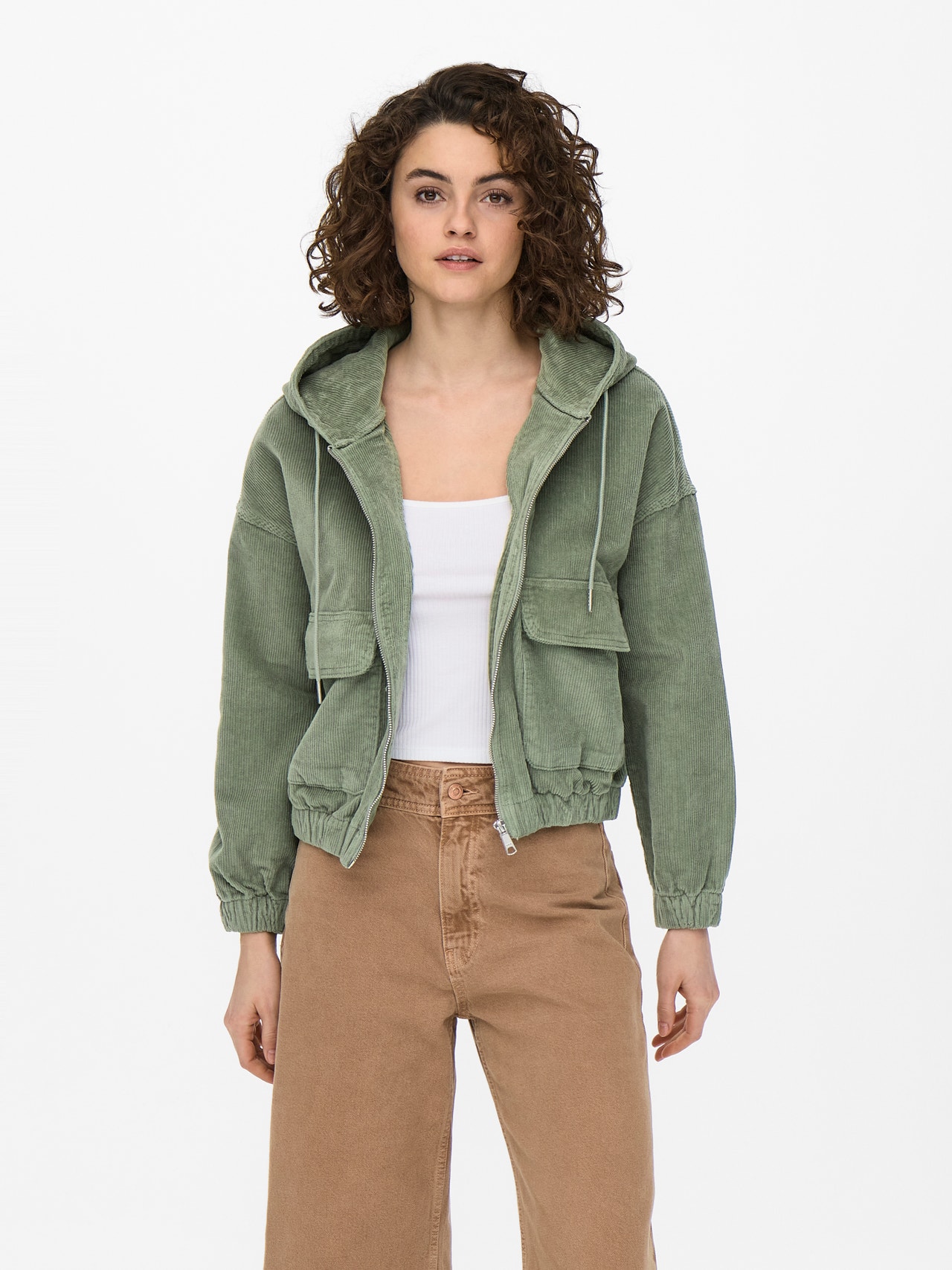 ONLY Cord- Jacke -Seagrass - 15246274
