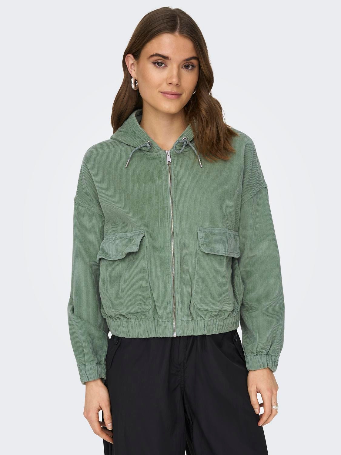 ONLY Corduroy Jacket -Lily Pad - 15246274