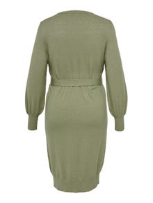 ONLY Curvy Knitted Dress -Mermaid - 15246372