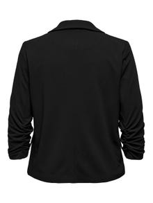 ONLY Curvy 3/4 sleeve Blazer -Black - 15246390