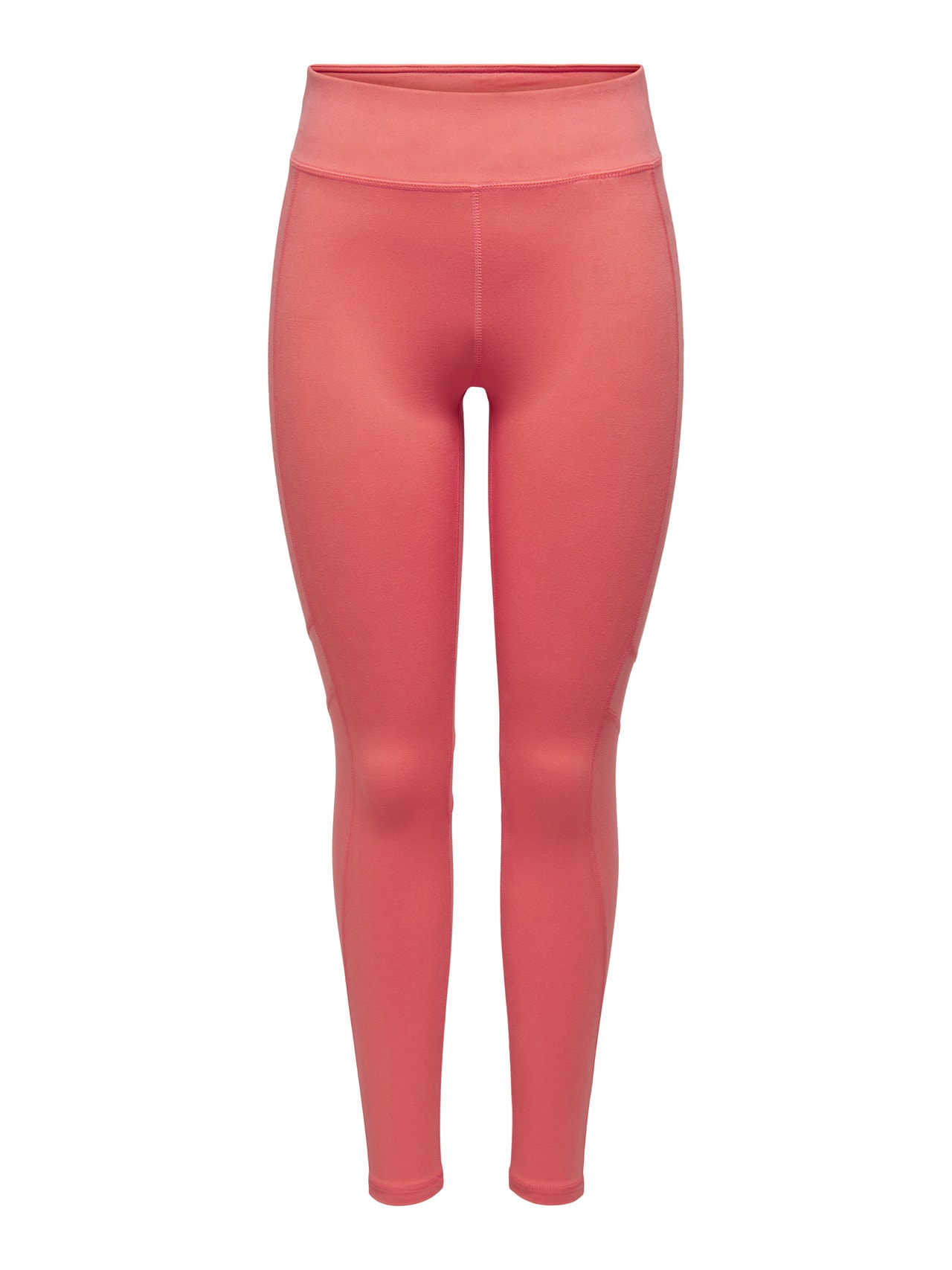 ONLY Leggings Slim Fit Taille haute -Spiced Coral - 15246395