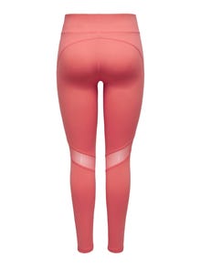 ONLY ONPCAMP Slim Fit Treningstights -Spiced Coral - 15246395