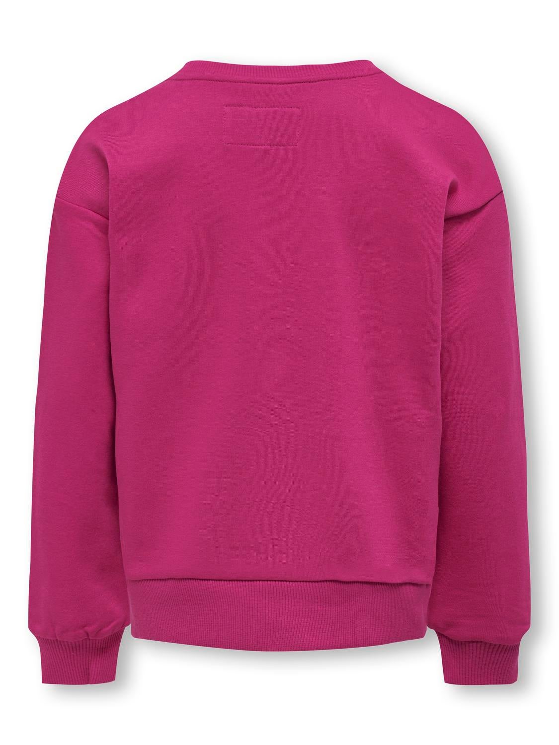 Rose colored store sweatshirt