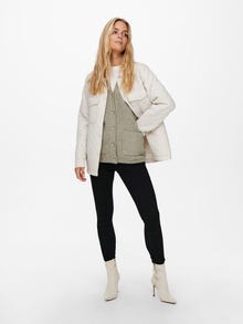 ONLY Quilted Jacket -Moonbeam - 15246768