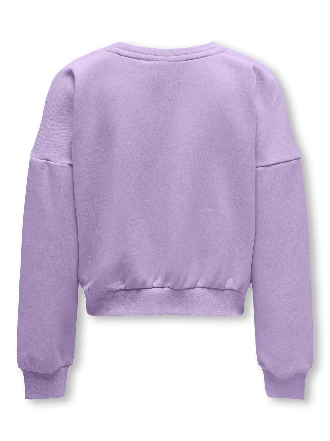 Light 2025 purple sweatshirt