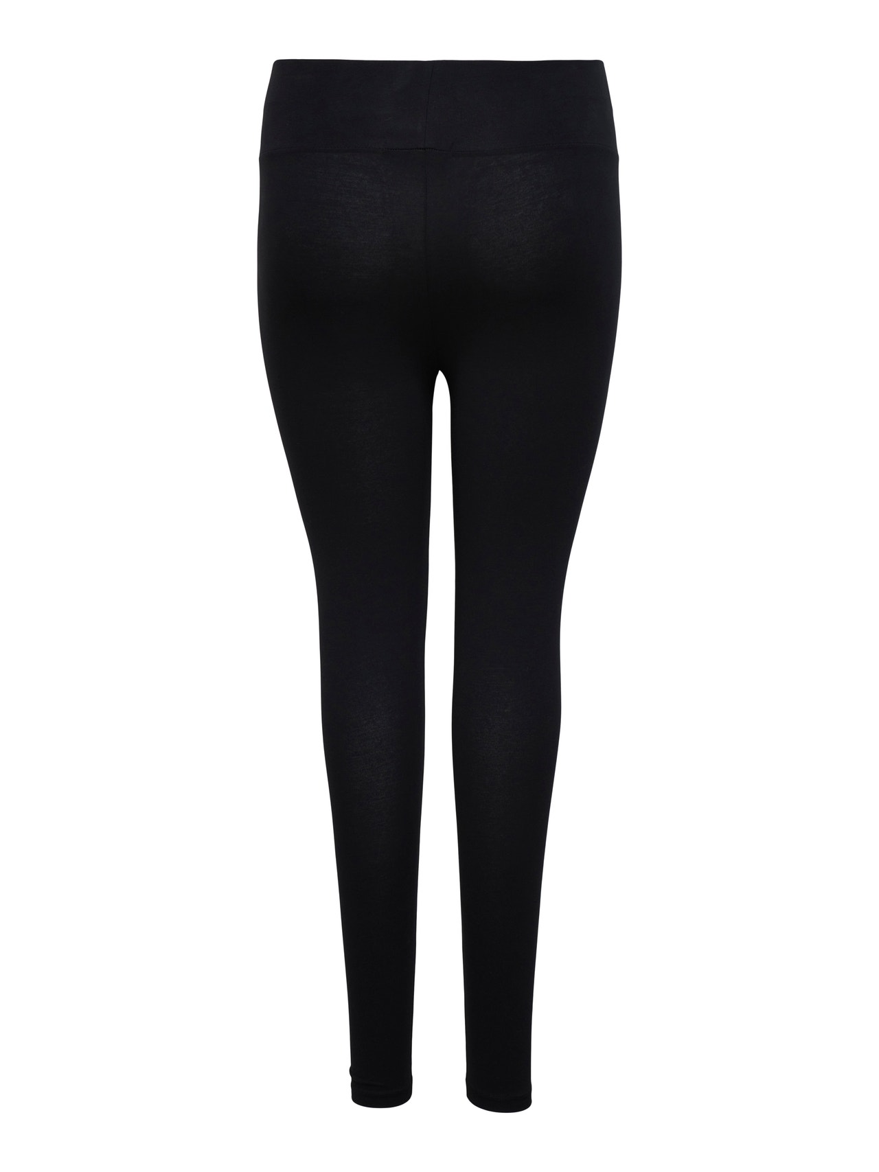 ONLY Curvy solid colored Leggings -Black - 15246800