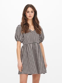 ONLY Puff sleeve Dress -Black - 15246859